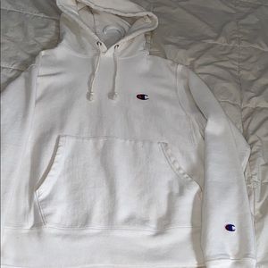 White champion sweater